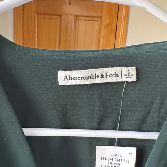 Abercrombie and Fitch V-Neck Mini Wrap Dress - Picture 2 of 3
